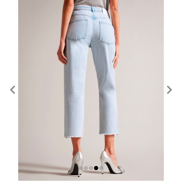Ted Baker Chrishl Straight Leg Ankle Grazer Women's Jeans size 25 - Picture 3 of 16